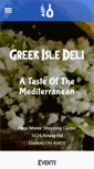 Mobile Screenshot of greekisledeli.com